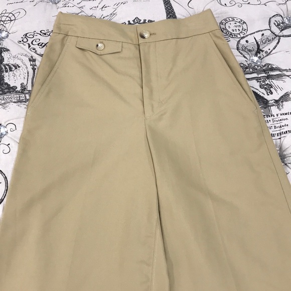 🎁 Helmut Lang Wide Leg Cropped Pants - Picture 4 of 8